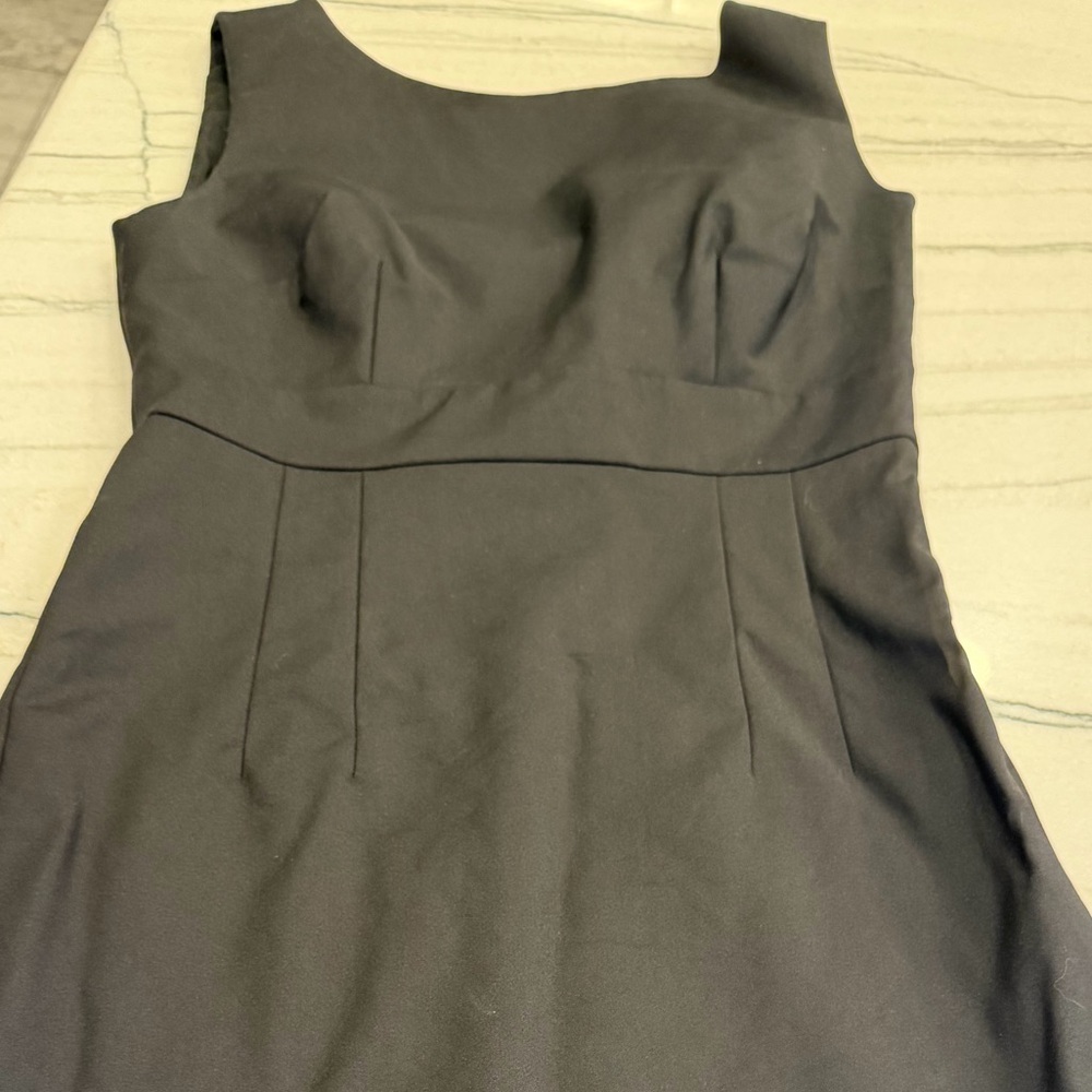 Kate Spade Black Midi Dress with bow cutouts
